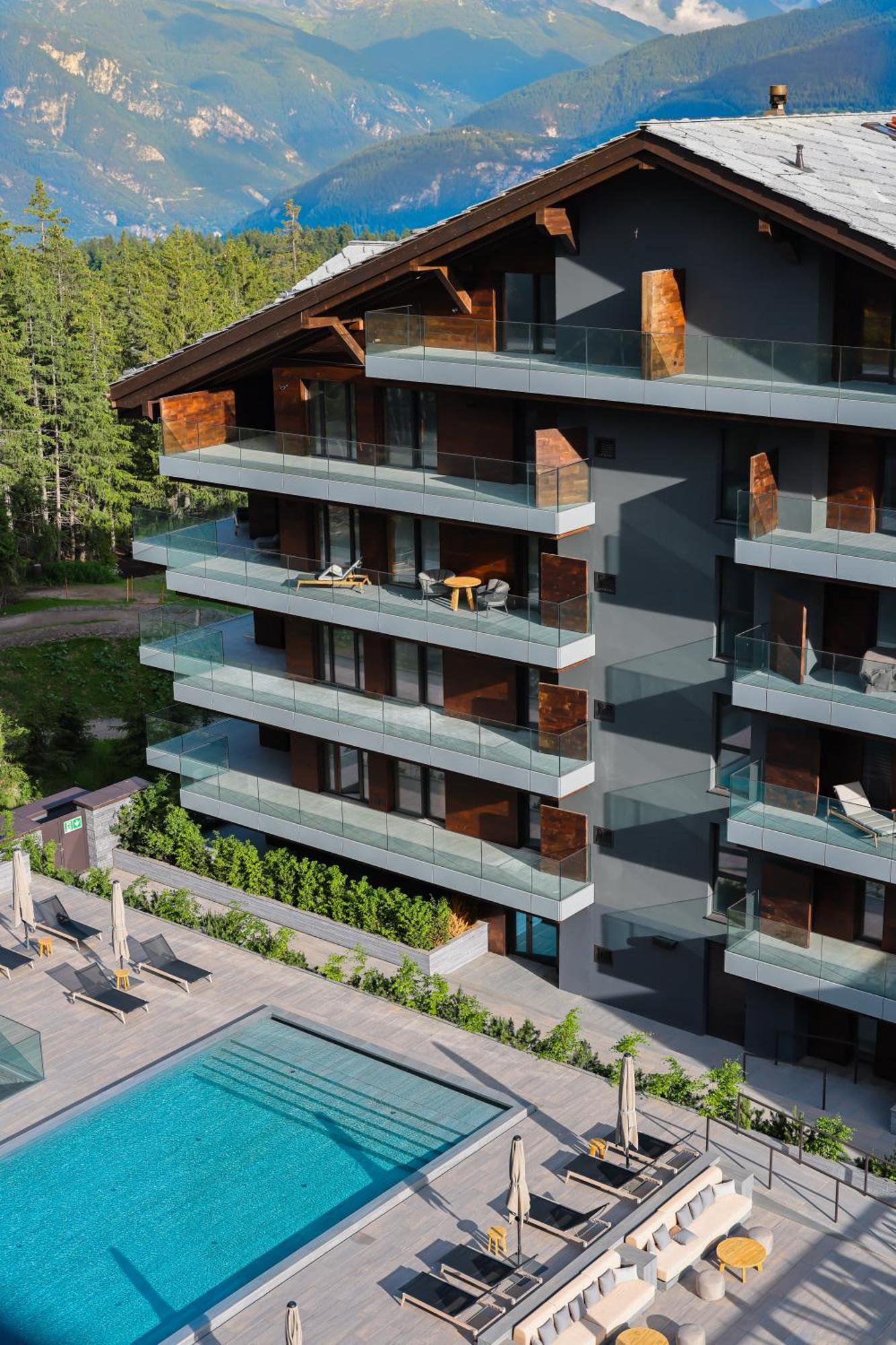 Six Senses Crans-Montana Hotel ภายนอก รูปภาพ